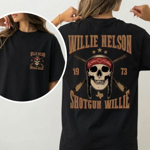 Willie Nelson Shotgun Vintage Shirt