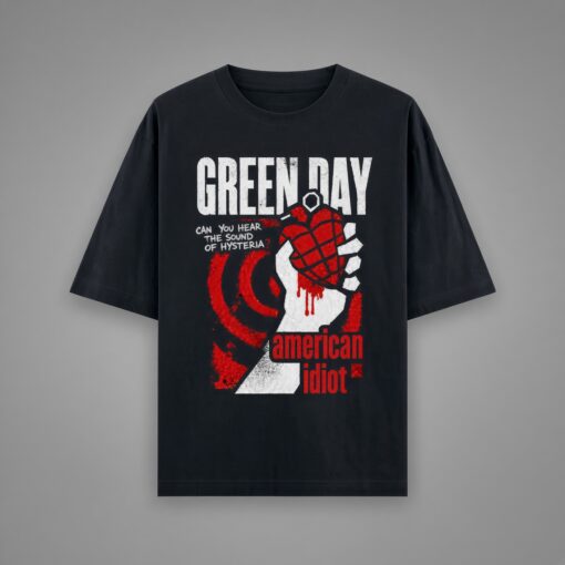 Green Day Rock Band Shirt