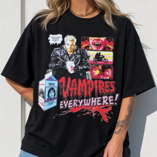 [FREESHIP US] The Lost Boys Vintage Horror Vampire Movie T-Shirt