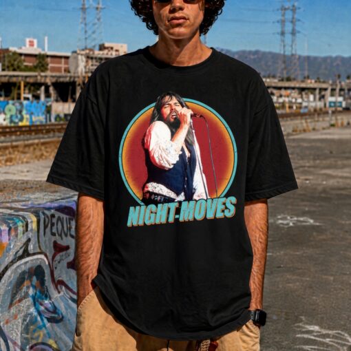 Bob Seger Night Moves Signature T Shirt, Bob Seger Night T-shirt, Music Tee