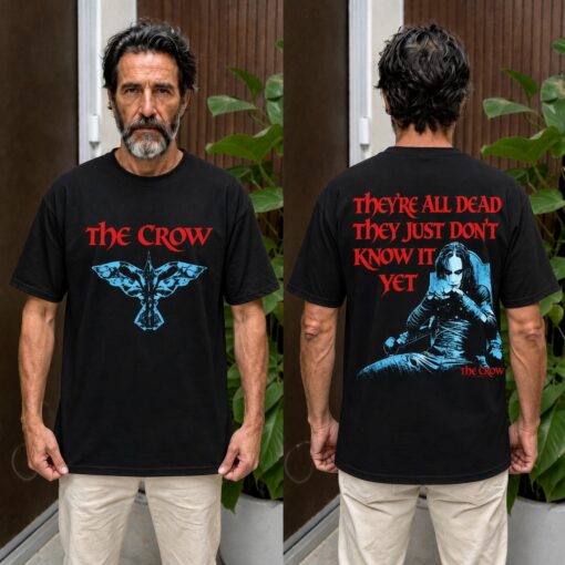 The Crow “They’re All Dead” 90s Vintage Movie Graphic T-Shirt