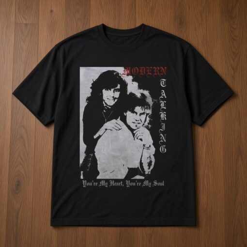 Modern Talking "You're My Heart" 80s Synth-Pop Duo T-Shirt