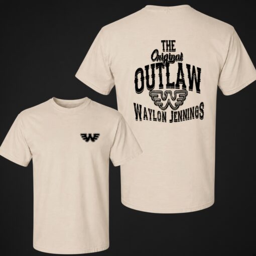 Retro Waylon Jennings Outlaw Country Shirt