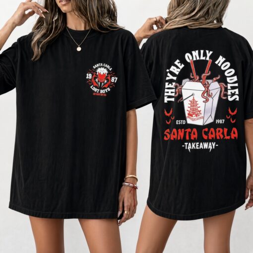 [FREESHIP US] The Lost Boys They're Only Noodles Shirt - 80s Horror Comedy