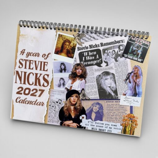 [Freeship US] Stevie Nicks 2027 Calendar