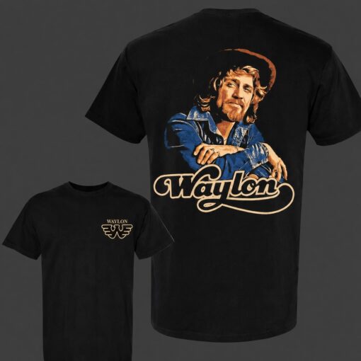 Vintage Waylon Jennings Outlaw Country Shirt