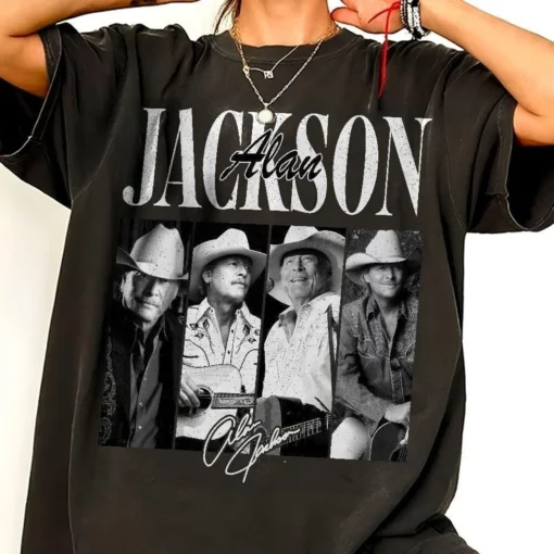 Retro Alan Jackson Tee, Country Music Shirt