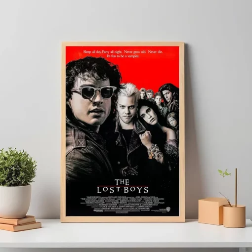 No Frame - The Lost Boys 1987 Vintage Movie Posters