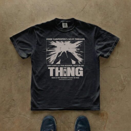 The Thing Movie Poster T-shirt | John Carpenter Horror Film Tee
